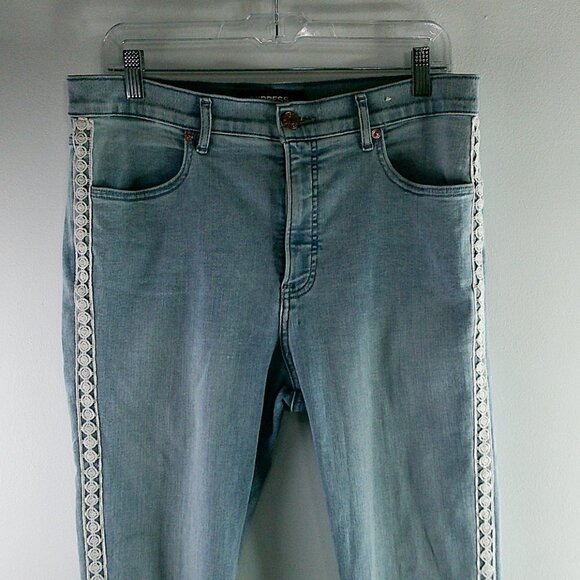 Express - High Rise Ankle Legging Jeans - Size 12/L - Picture 2 of 7